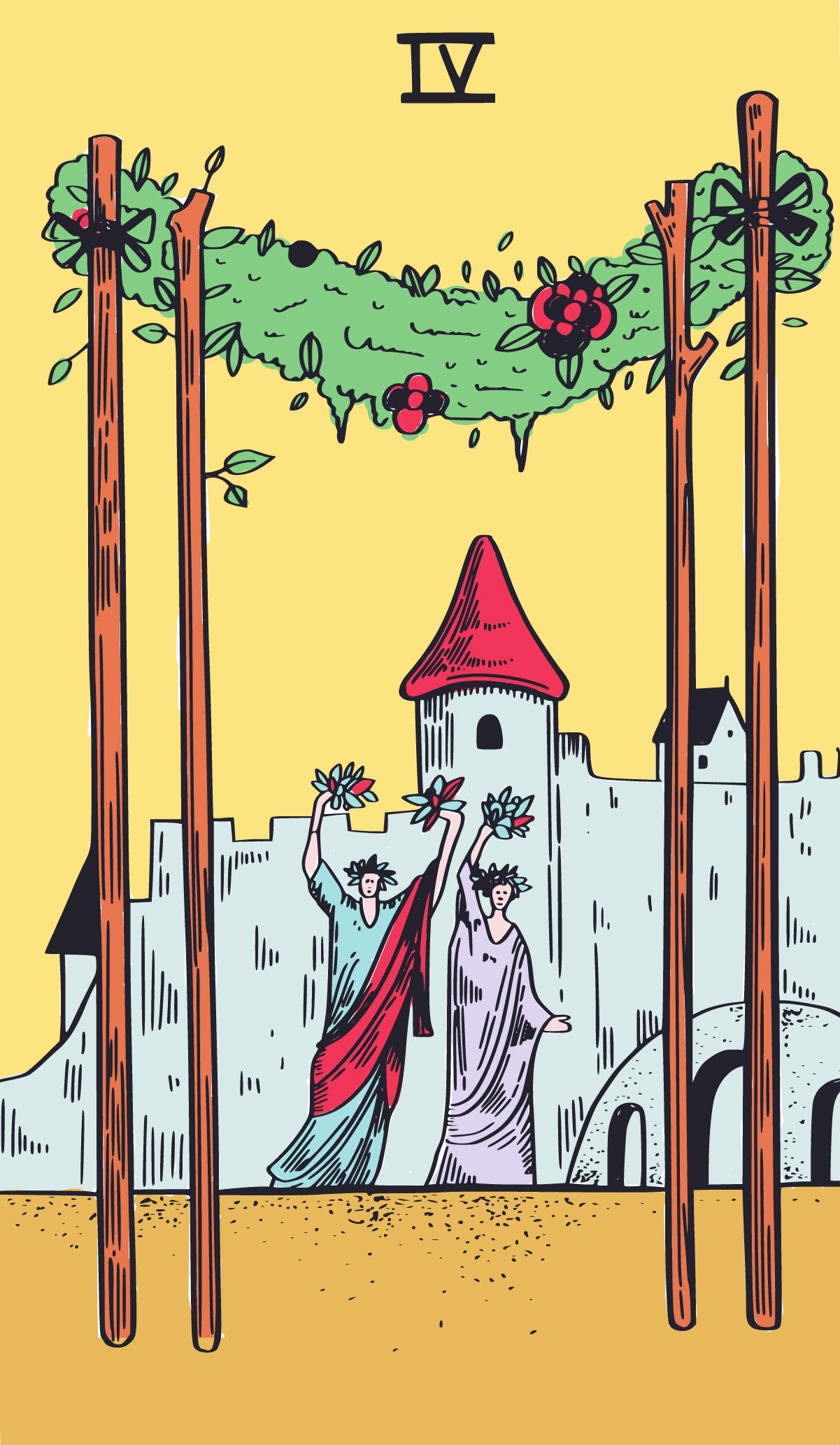 Four of Wands