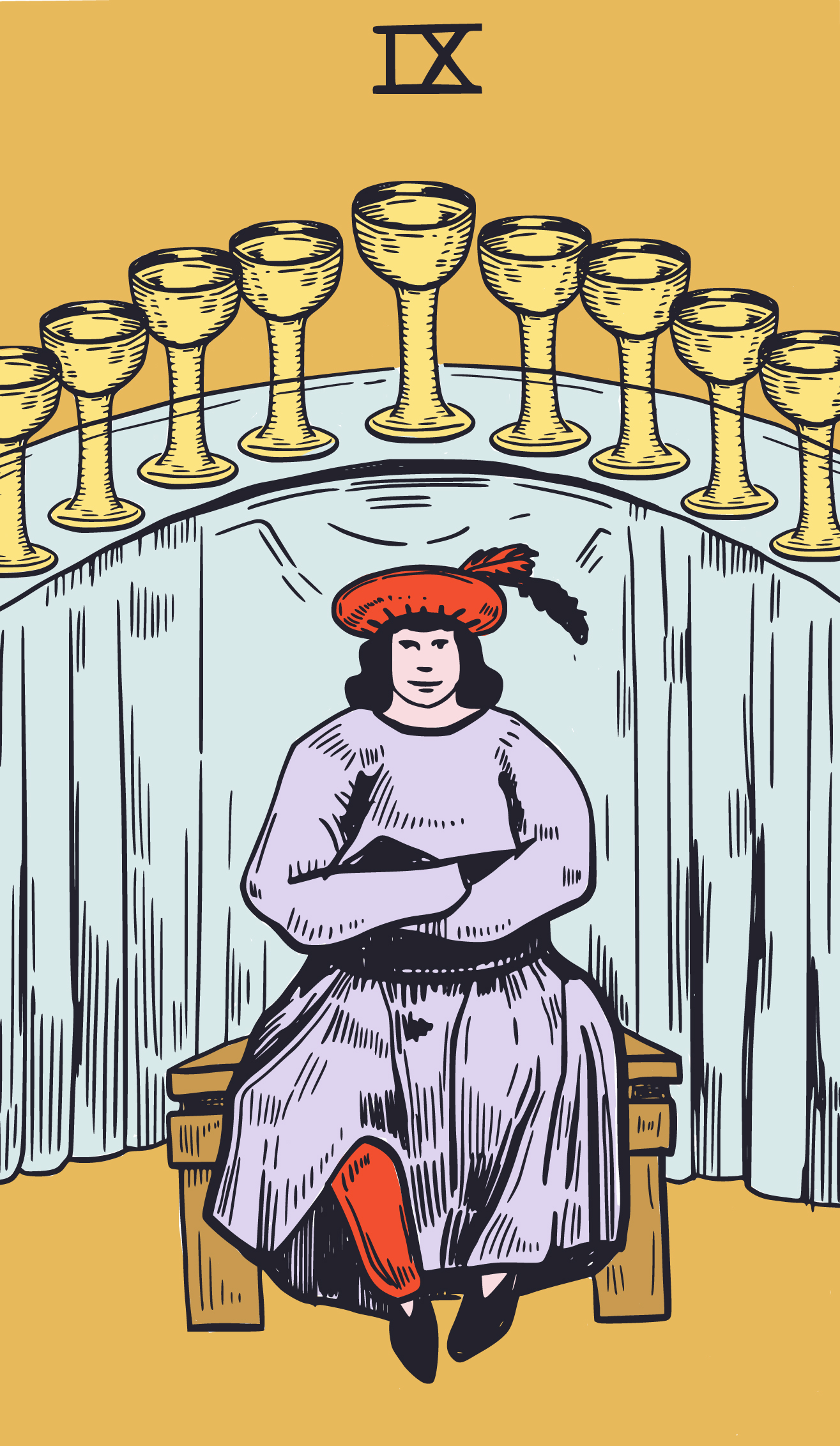 Nine of Cups