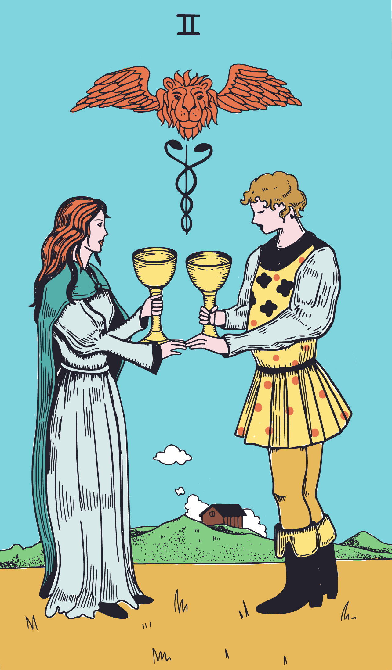 Two of Cups